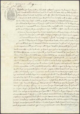 Autorización para la venta de los ejemplares almacenados del libro 'De l'eusquere et de ses erdères, ou de la langue basque et de ses dérivés'.
