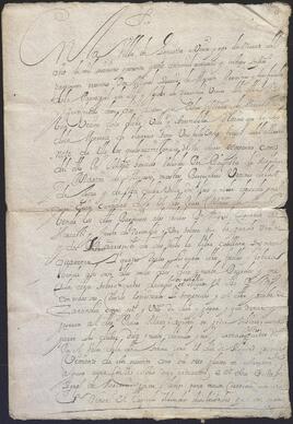 Obligación de pago de 19 ducados y medio otorgada por Miguel Ignacio de Ercazti y Jacobo de Zarandia en favor de Pedro Martínez de Ercazti.