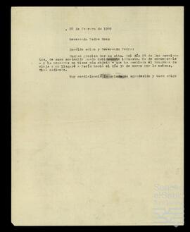 Correspondencia entre Robert Bosc y José Miguel de Azaola Urigüen.