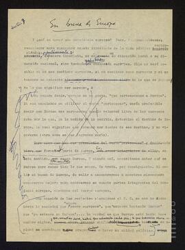 Conferencia de José Miguel de Azaola Urigüen titulada 'Los orígenes de Europa'.
