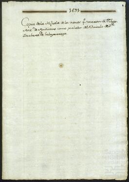 Testimonio de la hijuela que quedó por muerte de Juan de Andícano Celaa y correspondía a Juan Antonio de Andícano.