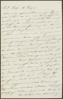 Cartas de José Joaquín de Egaña dirigidas a Pedro de Yrízar.