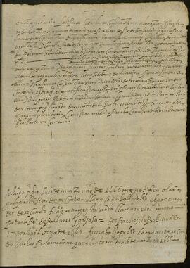 Notas de Juan de Lambarri relativas a su pleito contra Pedro Ruiz de Recondo.