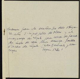Memoria de un convenio celebrado entre Miguel Vélez de Olaso Uribarri y Joaquín Ignacio Jiménez de Loyola Terán para realizar los suelos de unas casas.