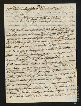 Correspondencia para que no afecte el plan beneficial del Señorío de Vizvaya a los patronatos de Axpe, Marzana y Arrázola.