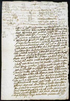 Carta de Francisco Bouquer de Barthon dirigida a Martín Pérez de Aróstegui.
