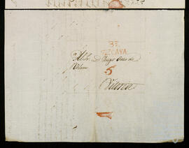 Correspondencia y cuentas de la administración de los bienes de Bilbao.