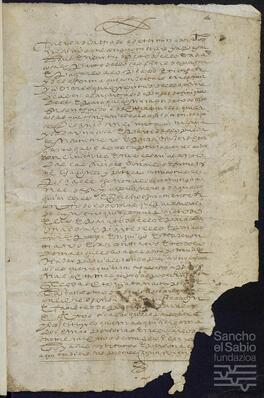 Cuentas dadas por Pedro de Echavarría al adelantado mayor de Castilla.