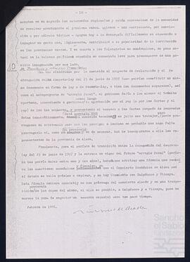 Cartas de José Miguel de Azaola Urigüen dirigidas a Juan José Echeverría y Manuel Escudero Rueda.