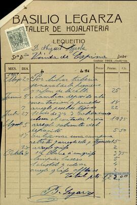 Correspondencia relacionada con la sociedad Alvamar S.A.