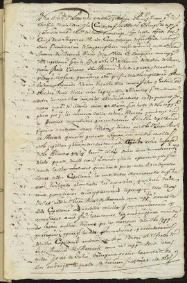 Pleito a causa de las cuentas de la Capellanía de Juana de Meabe y el pago de los réditos de sus censos.