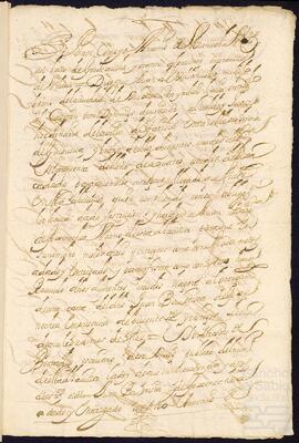 Carta de pago a favor de Domingo Pérez de Yrízar Cataráin por haber entregado un dinero que le habían confiado en México.