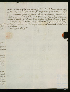 Correspondencia sobre la administración de los bienes de Bilbao.