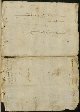 Ejecución de bienes del herrero Francisco Martín por impago del dinero de una obligación que contrajo con Martín García de Irigoen y San Juan Pérez de Echavarría