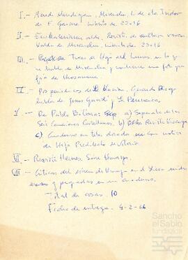 Relación de publicaciones que recogían reseñas y artículos sobre obras de Jesús Guridi.