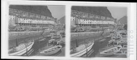 C.V._ PAIS VASCO_ESTEREOSCÓPICO,S.7,SS.10 (1922) - PAISAJE MARÍTIMO. N. 064-006