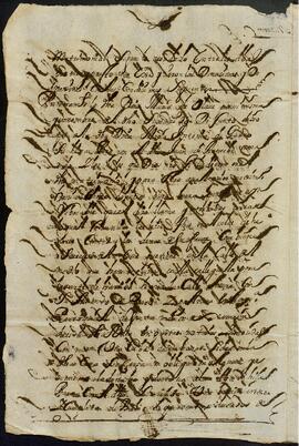 Contrato matrimonial de Juan de Arteche y María Antonia de Garro.