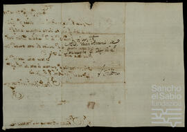 Carta de Francisco Manuel de Artecona a Juan Antonio de Ibarreche.