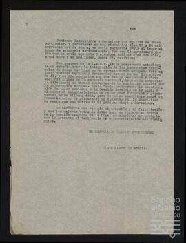 Correspondencia entre José Miguel de Azaola Urigüen y Miguel Mateu y Pla.