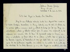 Correspondencia entre José Miguel de Azaola Urigüen y Antonio Álvarez Gazapo.
