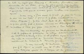 Correspondencia entre Robert Bosc y José Miguel de Azaola Urigüen.