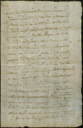 Censo otorgado por Gabriel de Moya y Bartolomé Remírez en favor de José de Ibarzábal y Josefa Aguirre Ceceaga.