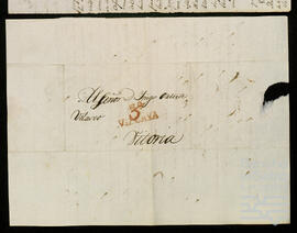 Correspondencia y cuentas de la administración de los bienes de Bilbao.