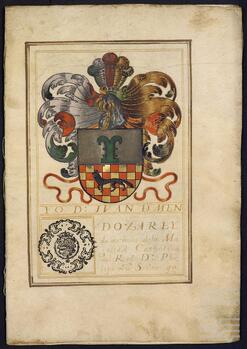 Certificación del linaje y de las armas de Bereterio.