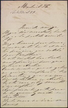 Cartas de Juan Tello a Juan Carlos de Aréizaga.