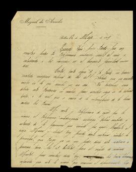 Cartas de José María de Azaola a su padre Miguel de Azaola Basagoiti.