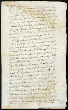 Nombramiento de la curaduría y tutela de Francisco, Juan Bautista y Nicolás de Bereterio a favor de Ana Juániz de Valiar, su madre.