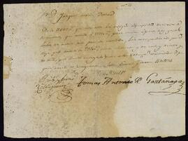 Avisos y oficios dirigidos a Joaquín Miguel de Yrízar Moya para el pago de contribuciones y recibos por el pago de los mismos.