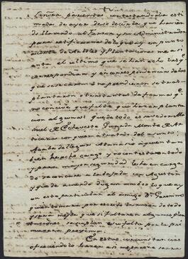 Cartas de Pascual de Huarte a María Nicolasa de Alduncín.