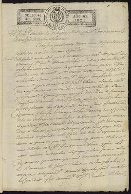 Acto de conciliación entre José Picabea, como demandante, y Francisco Javier de Arcelus Urbistondo.