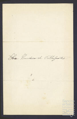 Cartas de pésame por el fallecimiento Ramón de Ortés de Velasco Urbina.