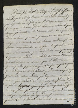 Correspondencia para que no afecte el plan beneficial del Señorío de Vizvaya a los patronatos de Axpe, Marzana y Arrázola.