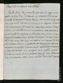 Correspondencia entre Íñigo Ortés de Velasco Salcedo y su primo Gaspar de Bardales Escobar.
