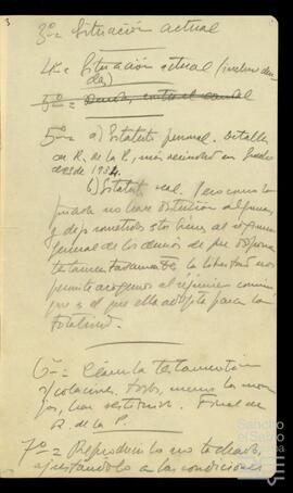 Cartas dirigidas a José Miguel de Azaola Urigüen relacionadas con la testamentaría de Josefa de Ondarza Acha y la transmisión de sus bienes.