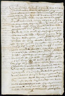 Carta de pago otorgada por Juan de Rozas en favor de Pedro de Izaguirre Ortega.