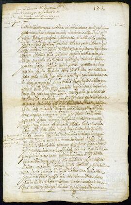 Permuta de tierras entre Miguel López de Monasteriobide y Juan Martínez de Gosóstegui.