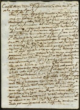 Carta entre dos caballeros relativa a varias reformas propuestas por el Corregidor de Guizpúzcoa.