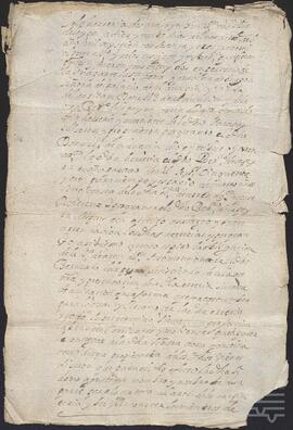 Reconocimiento del estado de los bienes de la ferrrería de Sarasain.