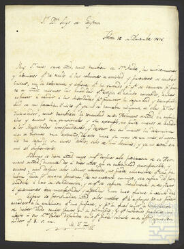 Correspondencia entre Luis y José María de Gaytán con Manuel José de Zavala Acedo.