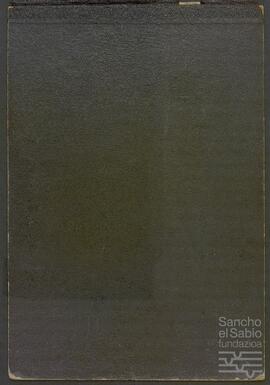 Libro de cuentas de las obras llevadas a cabo por Joaquín de Yrízar como arquitecto.