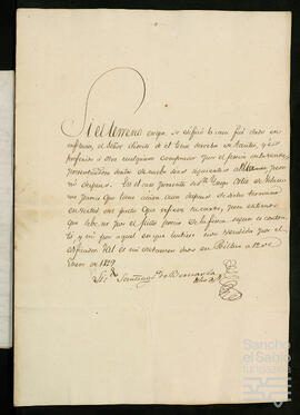 Correspondencia sobre la administración de los bienes de Bilbao.