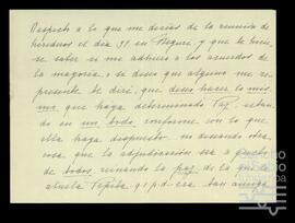 Cartas dirigidas a José Miguel de Azaola Urigüen relacionadas con la testamentaría de Josefa de Ondarza Acha y la transmisión de sus bienes.