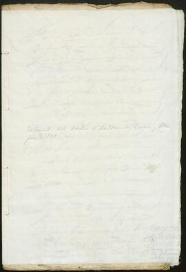 Cabeza, cláusula y pie del testamento de Baltasar de Zuazúa Mújica.