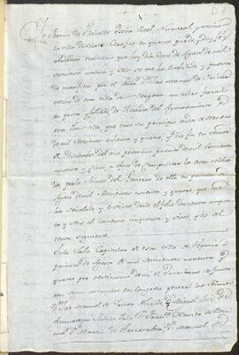 Certificación del acta del Ayuntamiento de Vergara del 1 de agosto de 1794.