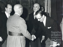 Visita de la Junta de Gobierno de la Caja a Franco. N. CV-CP-S2/SS.3.3-016