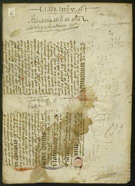 Registro de las escrituras del escribano Fernán Sánchez de Gorostiaga.